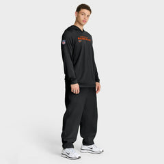 Cincinnati Bengals Sideline Pure Fury Performance Long Sleeve Hoodie T-Shirt - Black | Nike sale