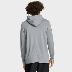 Detroit Lions Sideline Pure Fury Performance Long Sleeve Hoodie T-Shirt - Gray | Nike sale