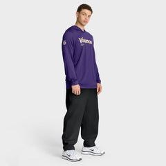 Minnesota Vikings Sideline Pure Fury Performance Long Sleeve Hoodie T-Shirt - Purple | Nike cheap