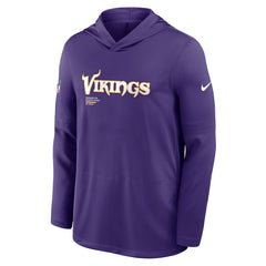 Minnesota Vikings Sideline Pure Fury Performance Long Sleeve Hoodie T-Shirt - Purple | Nike cheap