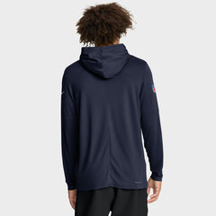 Denver Broncos Sideline Pure Fury Performance Long Sleeve Hoodie T-Shirt - Navy | Nike online