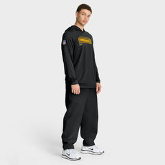 Washington Commanders Sideline Pure Fury Performance Long Sleeve Hoodie T-Shirt - Black | Nike discount