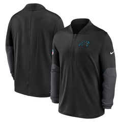 Carolina Panthers Sideline Dri-FIT Half-Zip Pullover - Black | Nike cheap