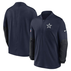 Dallas Cowboys Sideline Dri-FIT Half-Zip Pullover - Navy | Nike for sale