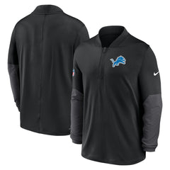 Detroit Lions Sideline Dri-FIT Half-Zip Pullover - Black | Nike sale
