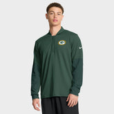 Green Bay Packers Sideline Dri-FIT Half-Zip Pullover - Green | Nike on sale