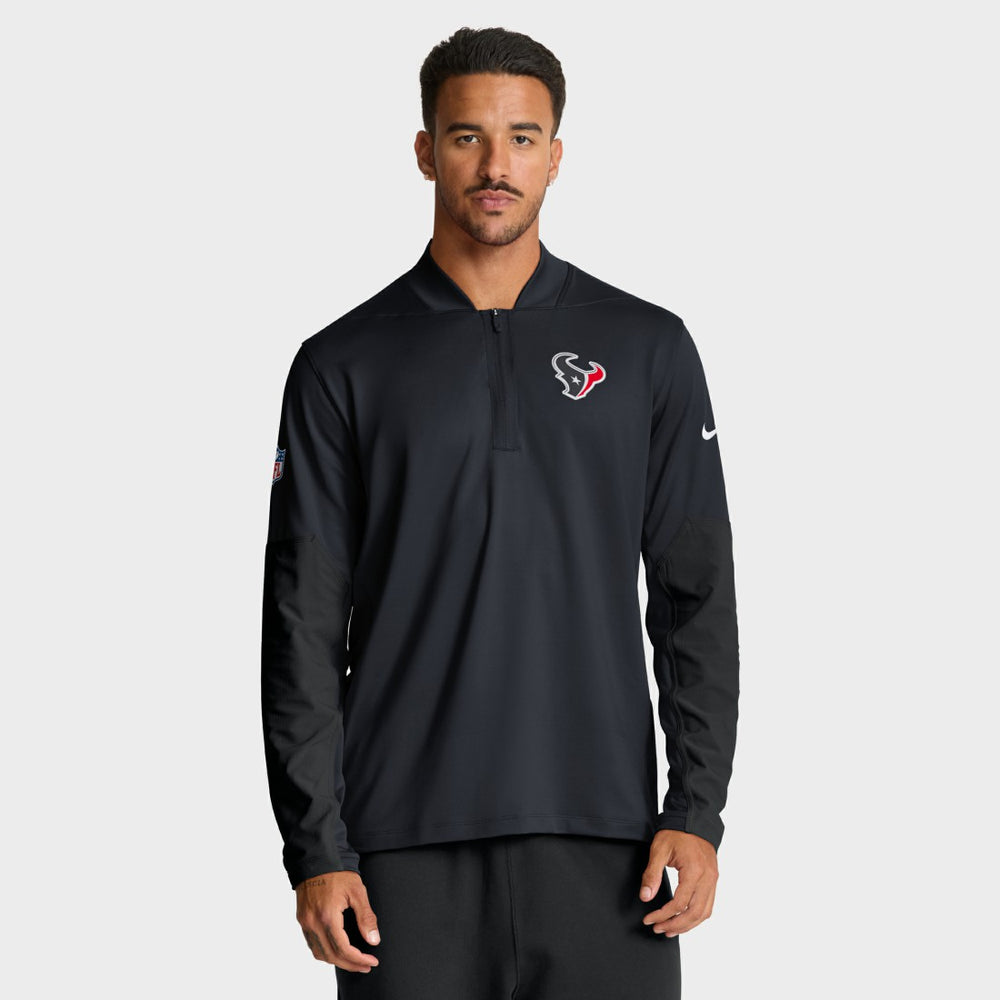 Houston Texans Sideline Dri-FIT Half-Zip Pullover - Navy | Nike for sale