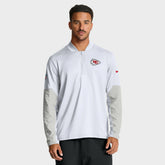 Kansas City Chiefs Sideline Dri-FIT Half-Zip Pullover - White | Nike discount