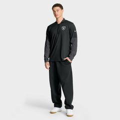 Las Vegas Raiders Sideline Dri-FIT Half-Zip Pullover - Black | Nike outlet