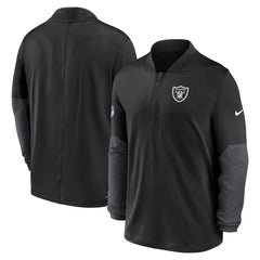 Las Vegas Raiders Sideline Dri-FIT Half-Zip Pullover - Black | Nike outlet