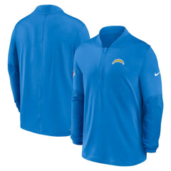 Los Angeles Chargers Sideline Dri-FIT Half-Zip Pullover - Powder Blue | Nike sale