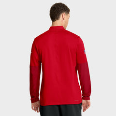 New England Patriots Sideline Dri-FIT Half-Zip Pullover - Red | Nike online