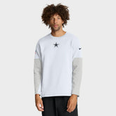 Dallas Cowboys Sideline Coach Therma-FIT Long Sleeve T-Shirt - White | Nike cheap