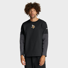 Minnesota Vikings Sideline Coach Therma-FIT Long Sleeve T-Shirt - Black | Nike discount