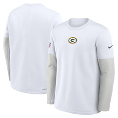 Green Bay Packers Sideline Coach Therma-FIT Long Sleeve T-Shirt - White | Nike online