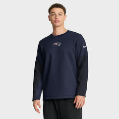 New England Patriots Sideline Coach Therma-FIT Long Sleeve T-Shirt - Navy | Nike discount