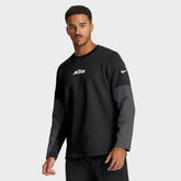 New York Jets Sideline Coach Therma-FIT Long Sleeve T-Shirt - Black | Nike outlet
