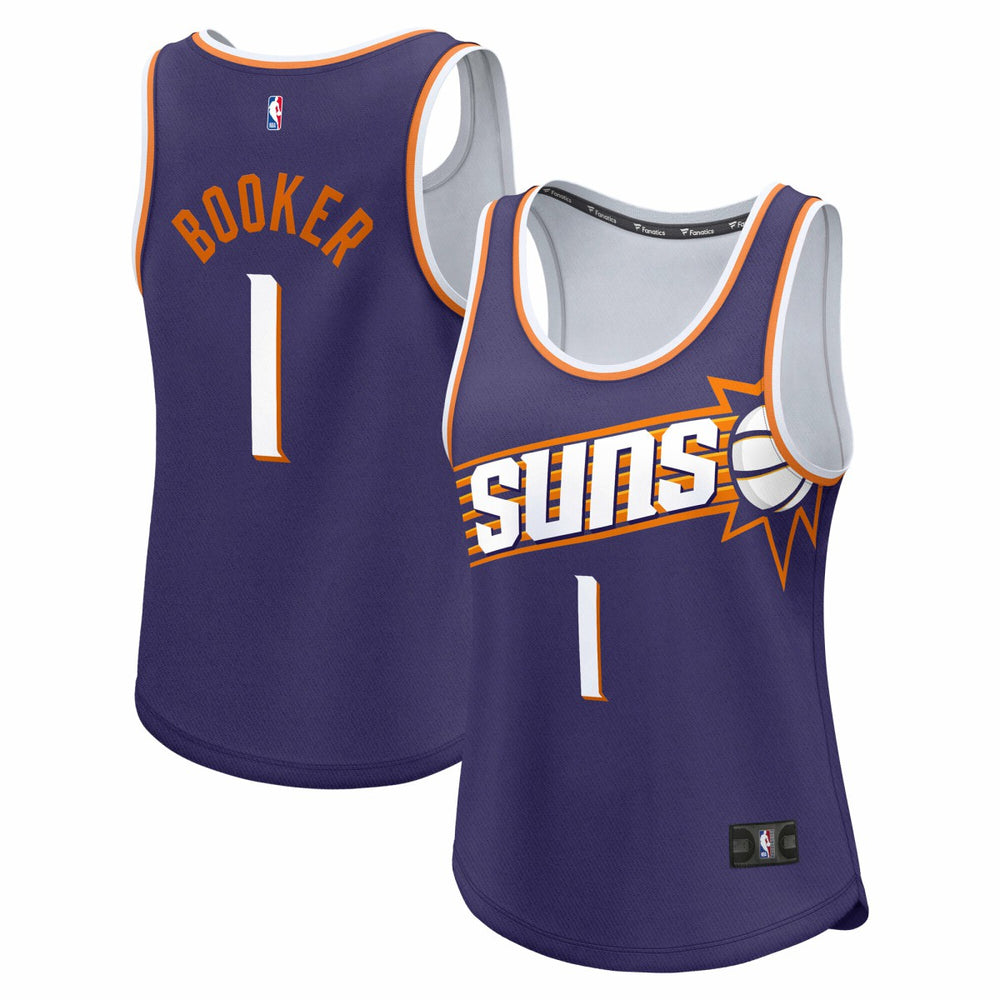 Devin Booker Phoenix Suns Women's Fast Break Player Jersey - Icon Edition - Purple | Fanatics online