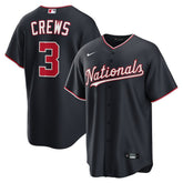 Dylan Crews Washington Nationals Alternate Replica Jersey - Navy | Nike