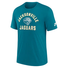 Jacksonville Jaguars Favorable Timeline Tri-Blend T-Shirt - Teal | Nike outlet