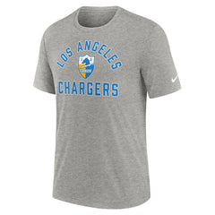 Los Angeles Chargers Favorable Timeline Tri-Blend T-Shirt - Heather Gray | Nike online