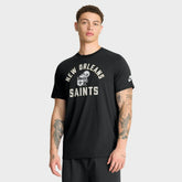 New Orleans Saints Favorable Timeline Tri-Blend T-Shirt - Black | Nike outlet