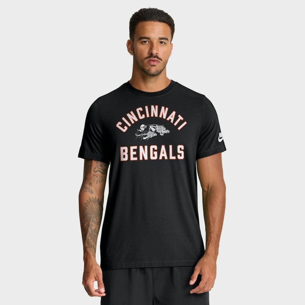 Cincinnati Bengals Favorable Timeline Tri-Blend T-Shirt - Black | Nike outlet