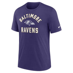 Baltimore Ravens Favorable Timeline Tri-Blend T-Shirt - Purple | Nike cheap