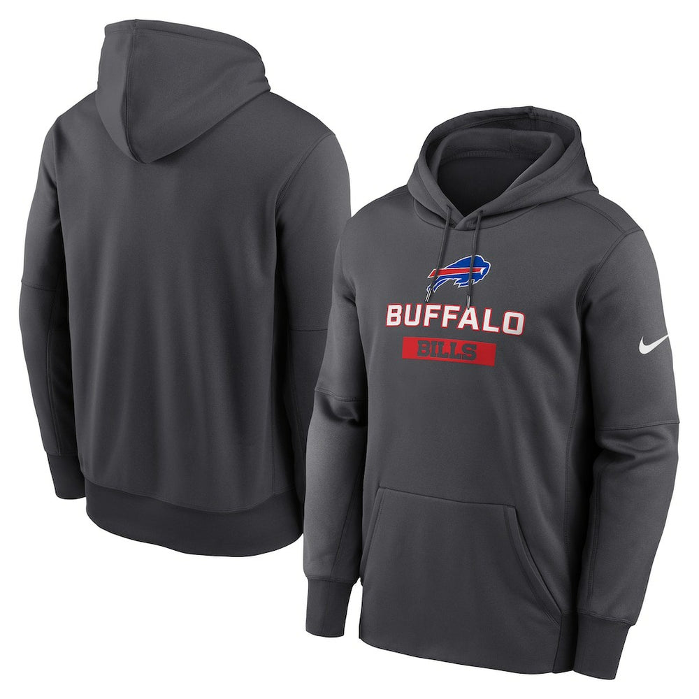 Buffalo Bills Toss Sweep Performance Pullover Hoodie - Anthracite | Nike cheap