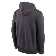 Las Vegas Raiders Toss Sweep Performance Pullover Hoodie - Anthracite | Nike for sale