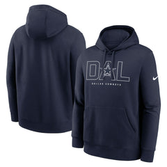 Dallas Cowboys Busted Play Club Fleece Pullover Hoodie - Navy | Nike discount