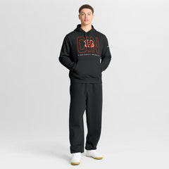Cincinnati Bengals Busted Play Club Fleece Pullover Hoodie - Black | Nike sale
