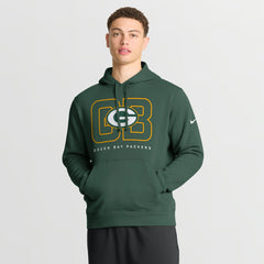 Green Bay Packers Busted Play Club Fleece Pullover Hoodie - Green | Nike discount