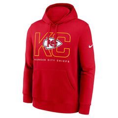Kansas City Chiefs Busted Play Club Fleece Pullover Hoodie - Red | Nike cheap