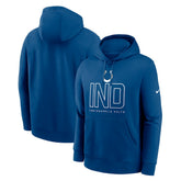 Indianapolis Colts Busted Play Club Fleece Pullover Hoodie - Royal | Nike cheap
