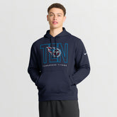 Tennessee Titans Busted Play Club Fleece Pullover Hoodie - Navy | Nike for sale