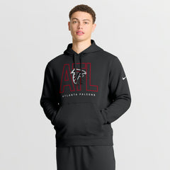 Atlanta Falcons Busted Play Club Fleece Pullover Hoodie - Black | Nike for sale