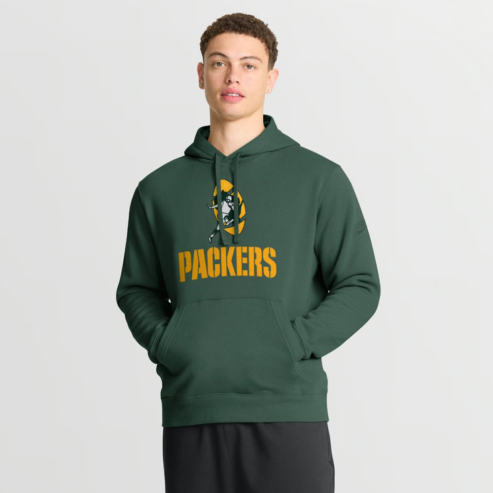 Green Bay Packers Best Season Rewind Club Pullover Hoodie - Green | Nike outlet