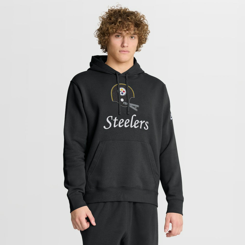 Pittsburgh Steelers Best Season Rewind Club Pullover Hoodie - Black | Nike on sale