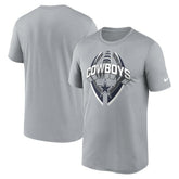 Dallas Cowboys Legend Icon Performance T-Shirt - Gray | Nike cheap