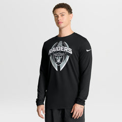 Las Vegas Raiders Primetime Legend Icon Performance Long Sleeve T-Shirt - Black | Nike outlet