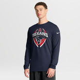 Houston Texans Primetime Legend Icon Performance Long Sleeve T-Shirt - Navy | Nike online