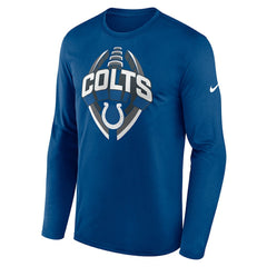 Indianapolis Colts Primetime Legend Icon Performance Long Sleeve T-Shirt - Royal | Nike outlet