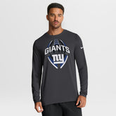 New York Giants Primetime Legend Icon Performance Long Sleeve T-Shirt - Anthracite | Nike discount