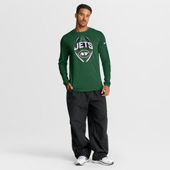 New York Jets Primetime Legend Icon Performance Long Sleeve T-Shirt - Green | Nike on sale