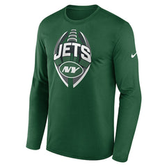 New York Jets Primetime Legend Icon Performance Long Sleeve T-Shirt - Green | Nike on sale