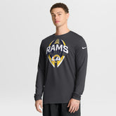 Los Angeles Rams Primetime Legend Icon Performance Long Sleeve T-Shirt - Anthracite | Nike online