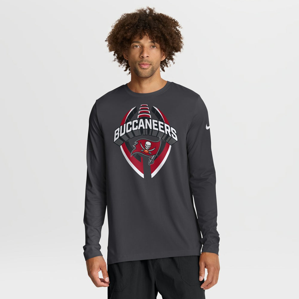 Tampa Bay Buccaneers Primetime Legend Icon Performance Long Sleeve T-Shirt - Anthracite | Nike outlet