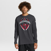 Tampa Bay Buccaneers Primetime Legend Icon Performance Long Sleeve T-Shirt - Anthracite | Nike outlet