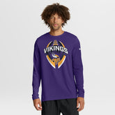 Minnesota Vikings Primetime Legend Icon Performance Long Sleeve T-Shirt - Purple | Nike outlet
